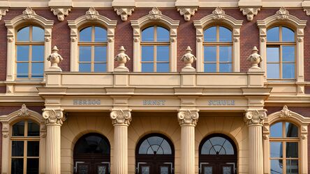 Portaldetail an der KGS Gotha